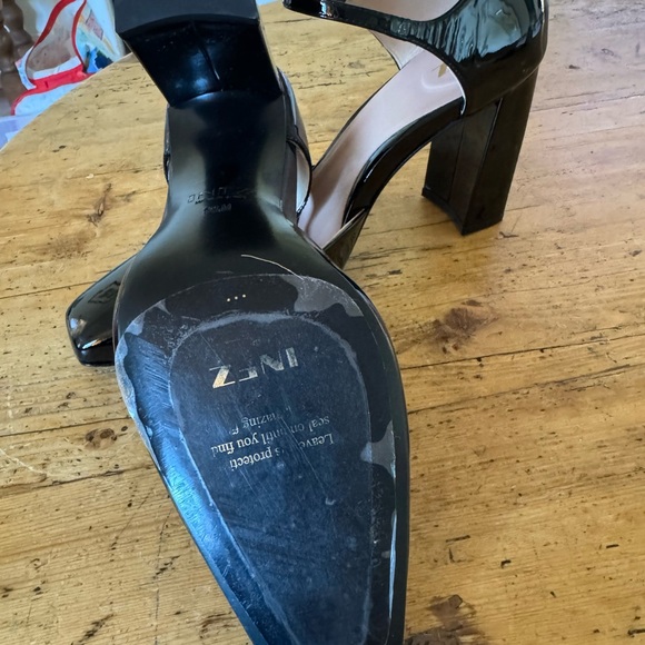 Inez NEW Black Patent Leather Women's Heels - Picture 5 of 6